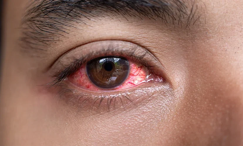 Red eyes